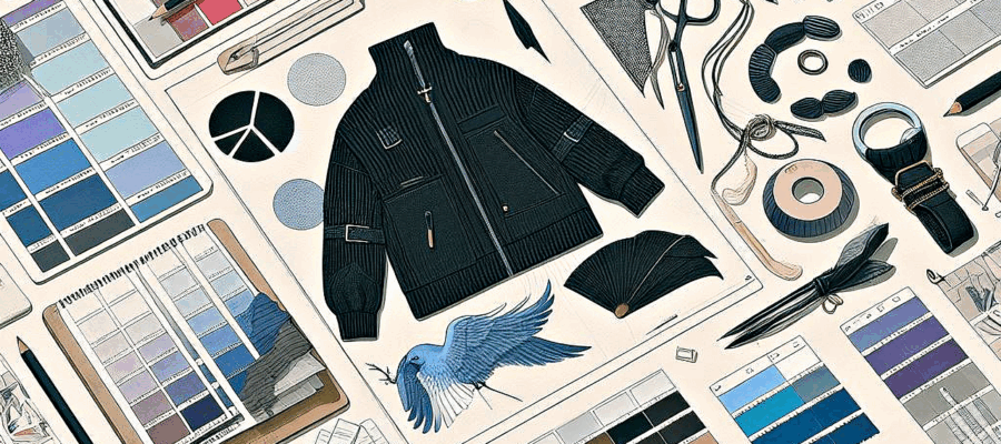 fashion, design, style, futurism, pantone, luxury, editorial, fabric, circular mode, circular, recyclable
